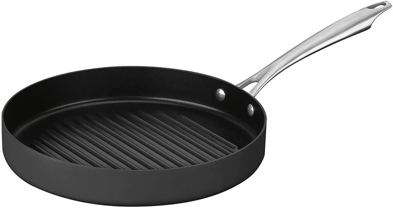 Cuisinart Anodized 11'' Grill Pan round | DSA30-28 - Inhomebuy