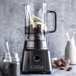 Cuisinart Velocity Blender: 600W, 48oz Tritan jar, gun metal gray | CBT-600GMEC - Inhomebuy