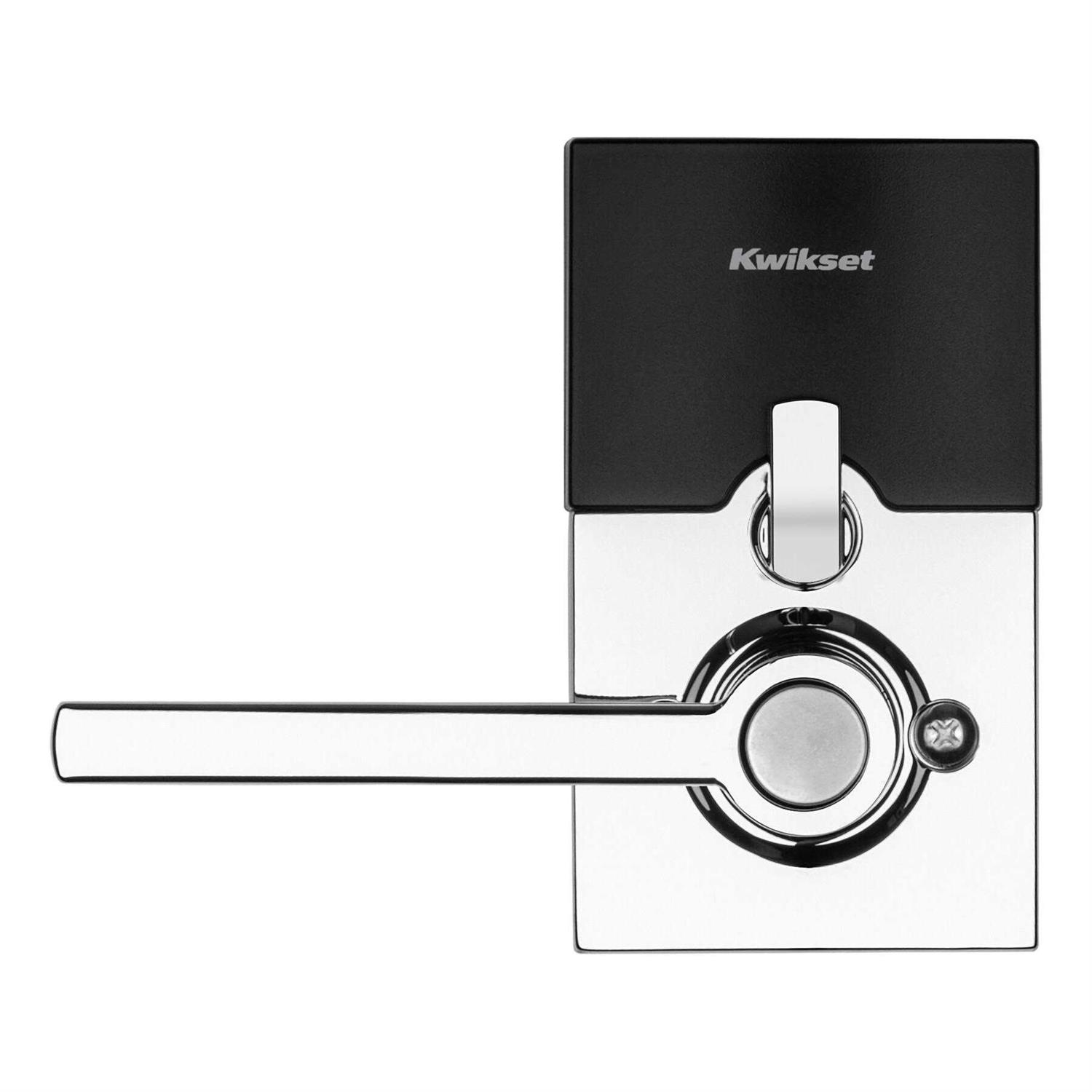 Kwikset SmartCode Electronic Halifax Lever - Inhomebuy