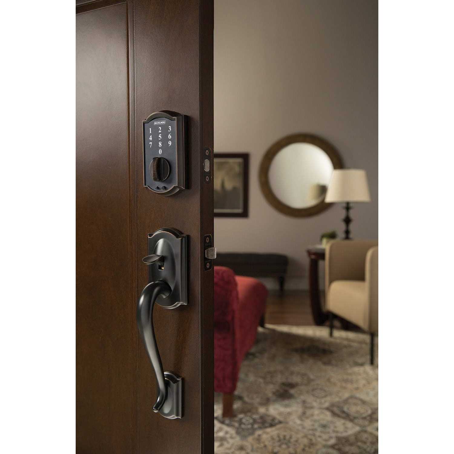 Schlage Camelot Touch Deadbolt - Inhomebuy
