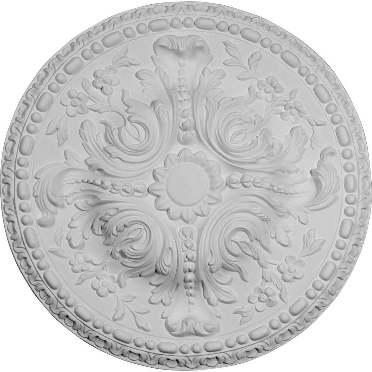 Ekena Millwork 18OD x 4ID x 5/8P Attica Ceiling Medallion - Inhomebuy