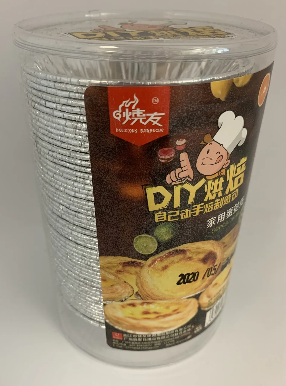 Delicious Barbecue DIY Egg Tart Mold Disposable | S3408 - Inhomebuy