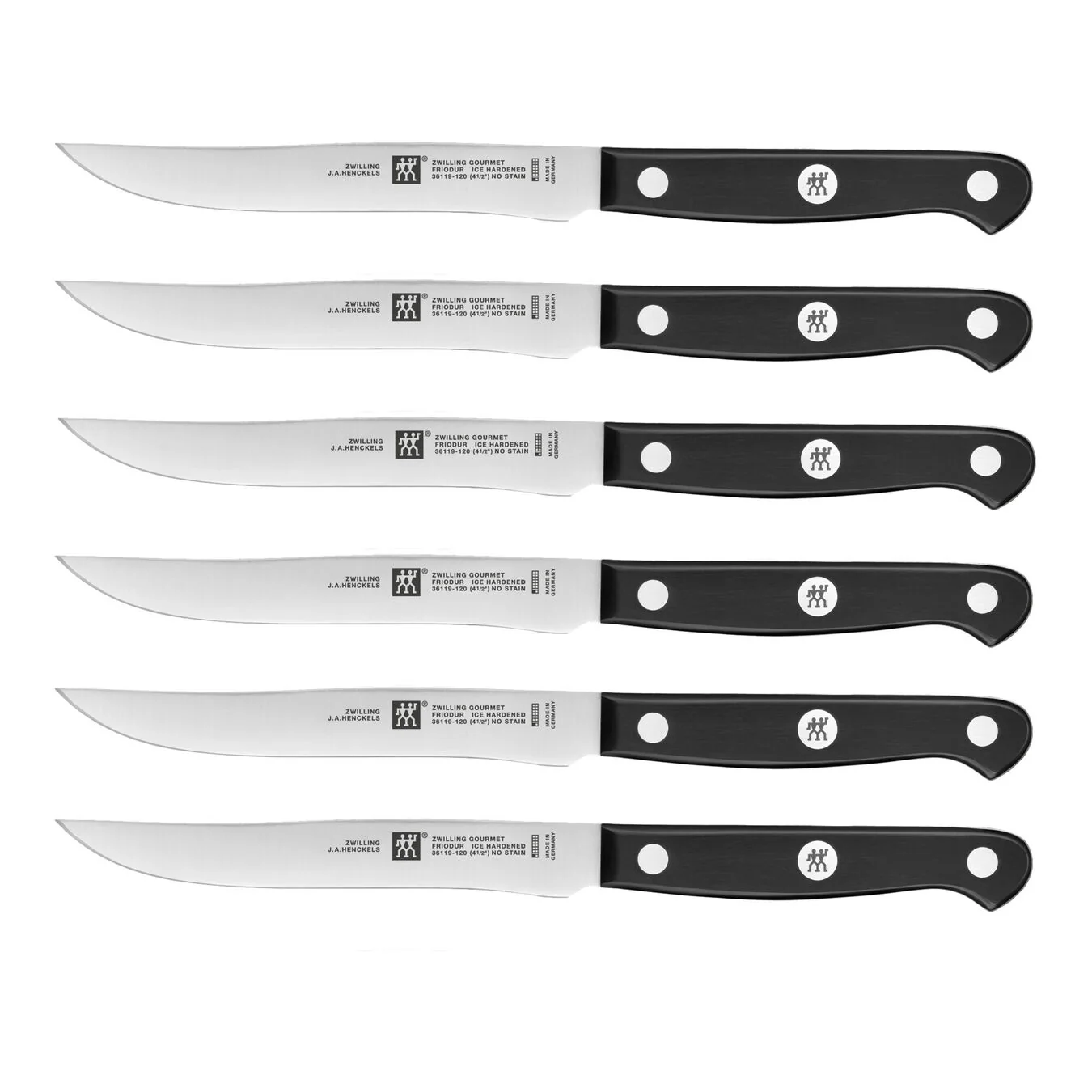 ZWILLING Gourmet 6pc Steak Knife Set - Inhomebuy