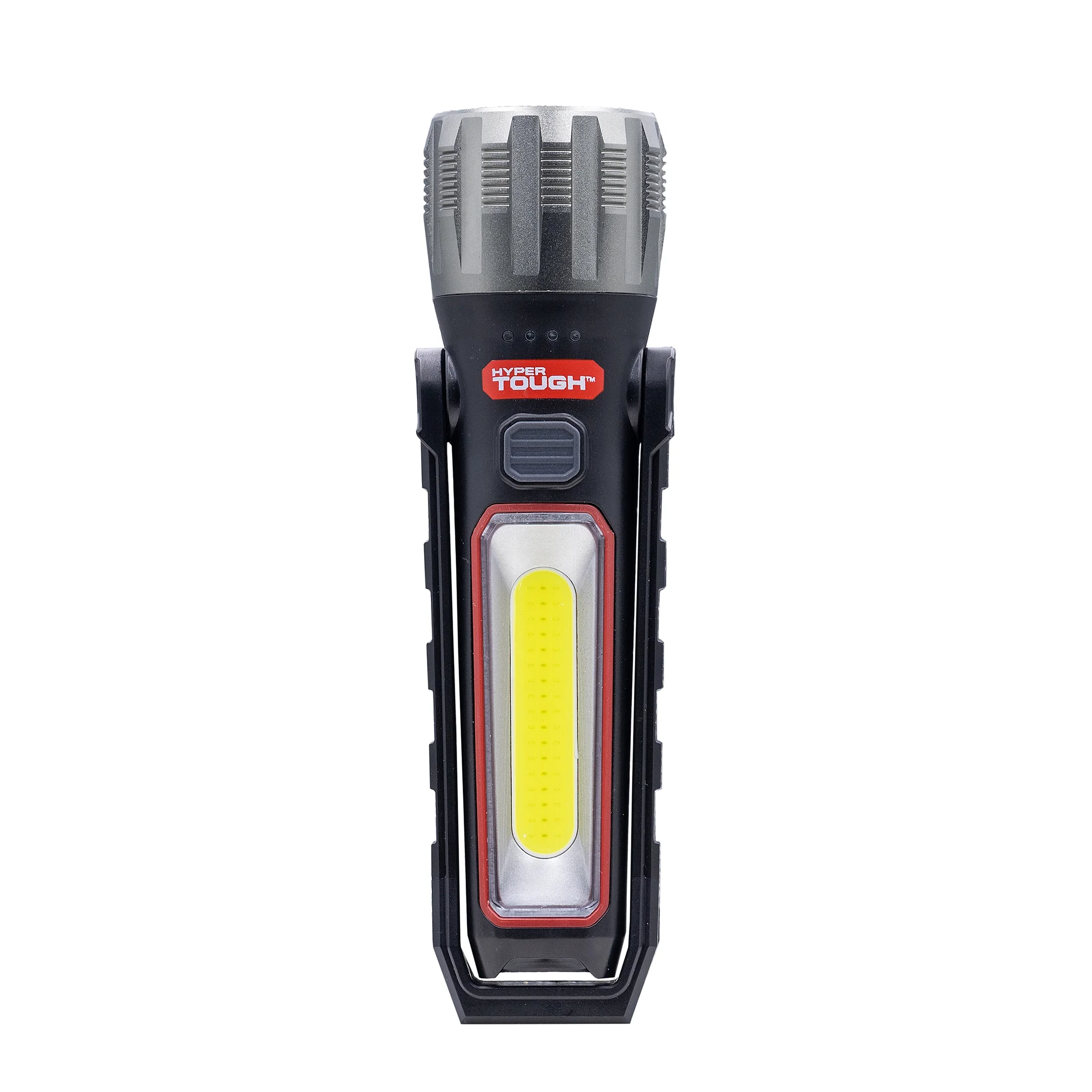 Hyper Tough 500 Lumens Portable Multi-Use LED Work Light with Folding Stand and Magnetic Base - Inhomebuy
