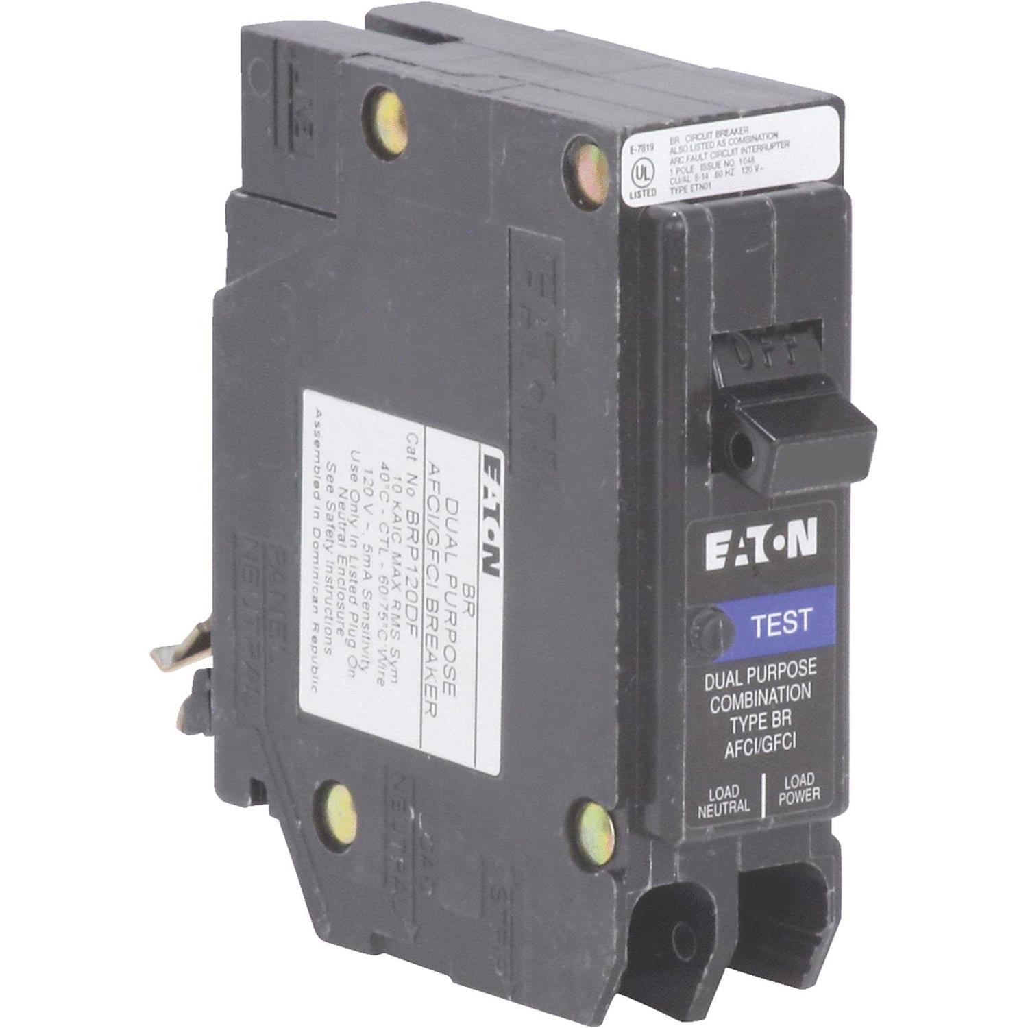 Eaton BRP120AF AFCI Circuit Breaker - Inhomebuy