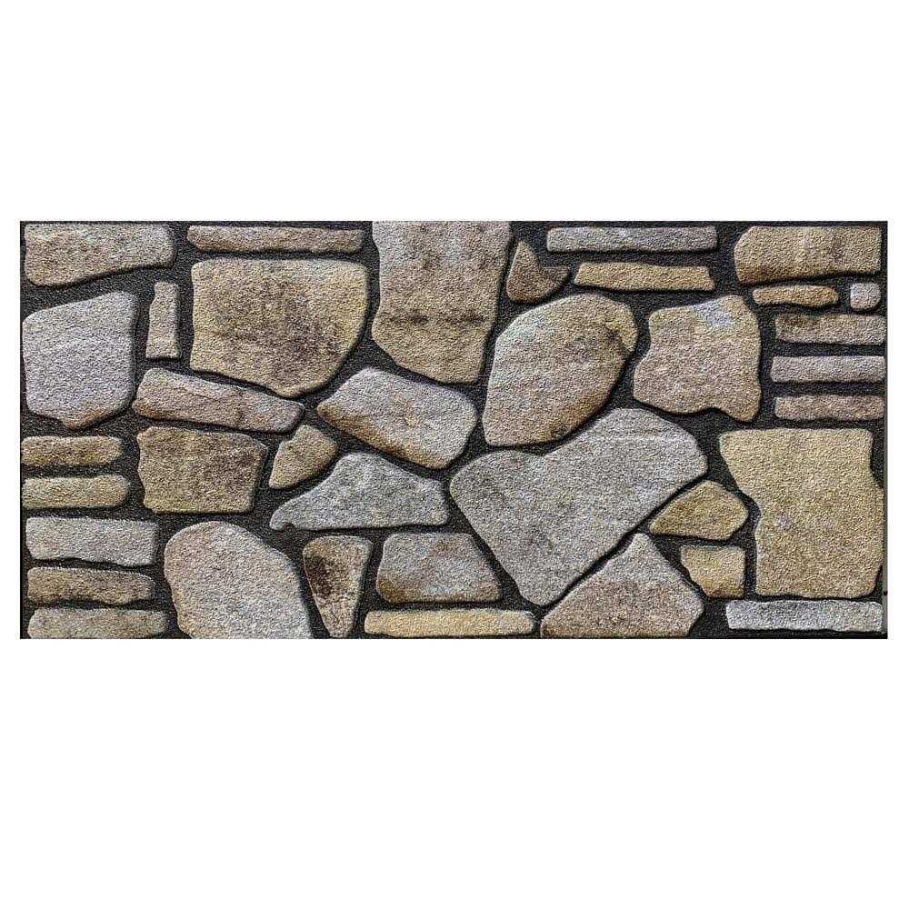 Dundee Deco Falkirk Perth Old Tin Roof 2 ft. x 2 ft. Decorative Rusty Lay In Ceiling Tile - Inhomebuy