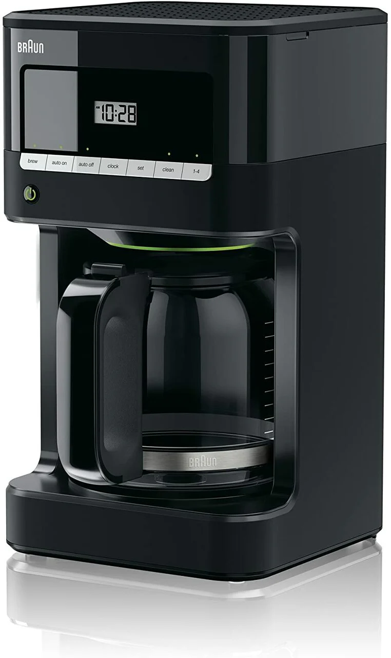 Braun Coffee Maker 12 cup programable, black | KF-7000BK - Inhomebuy