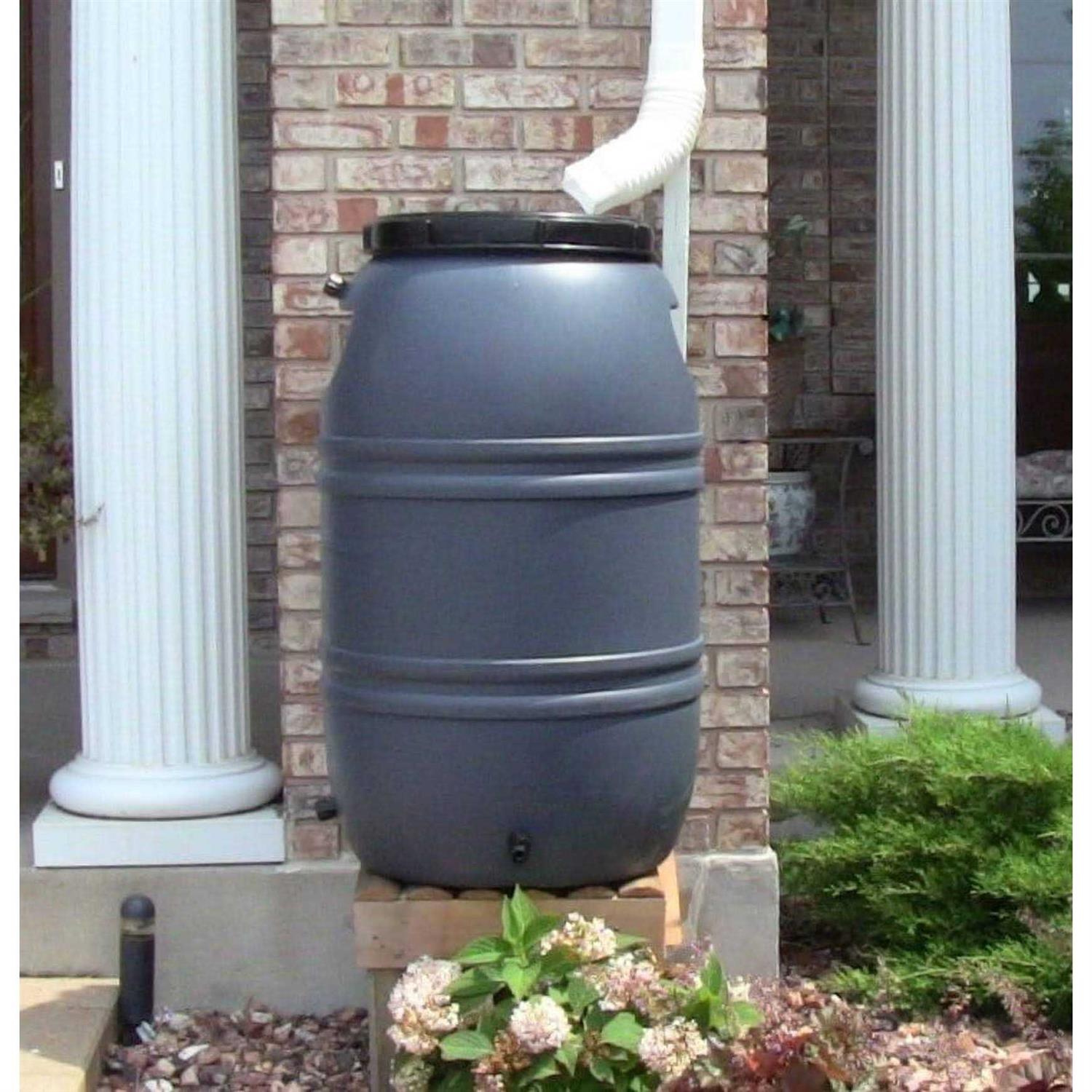 Upcycle Products 55 gal Rain Barrel - Inhomebuy