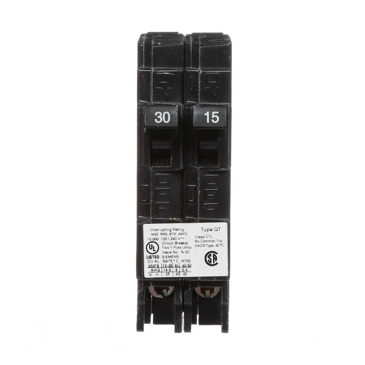 Parallax Duplex Circuit Breaker ITEQ3020 - Inhomebuy
