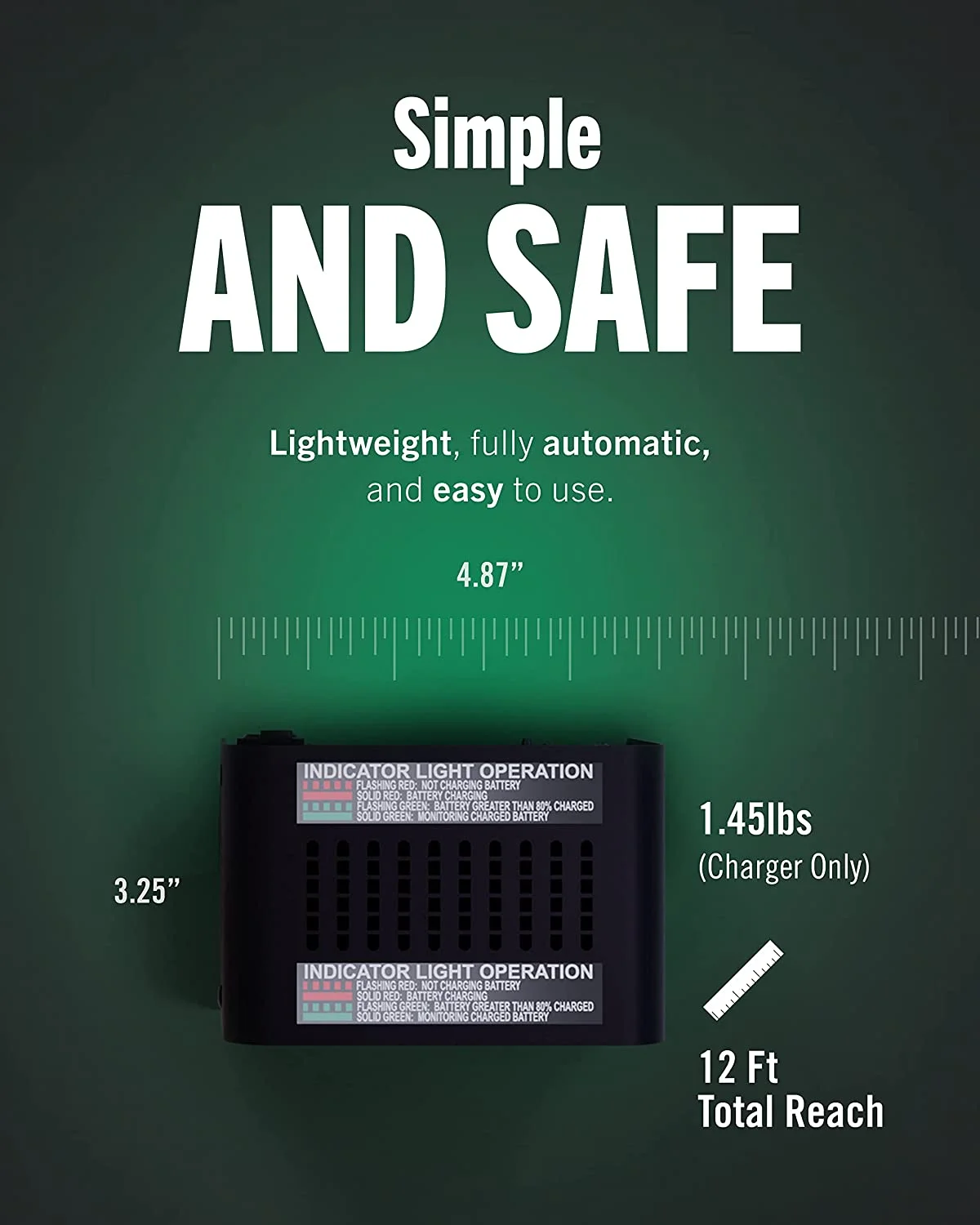 Battery Tender Plus 12V Battery Charger and Maintainer: 1.25 AMP Powersport Battery Charger and Maintainer for Motorcycles, ATVs, UTVs - Smart 12 Volt Automatic Float Charger - 021-0128 - Inhomebuy