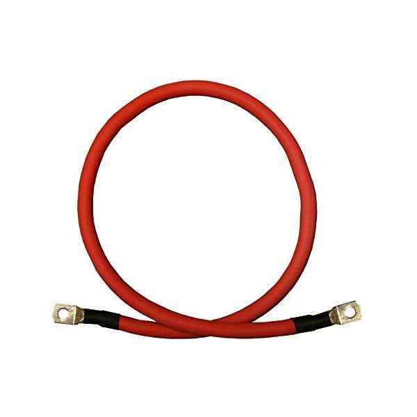 Windy Nation AWG Gauge Red + Black Pure Copper Battery Inverter Cables Solar - Inhomebuy