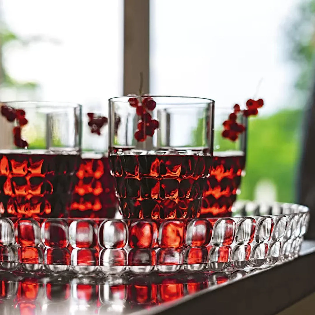 ROUND TRAY Sky Grey - Inhomebuy