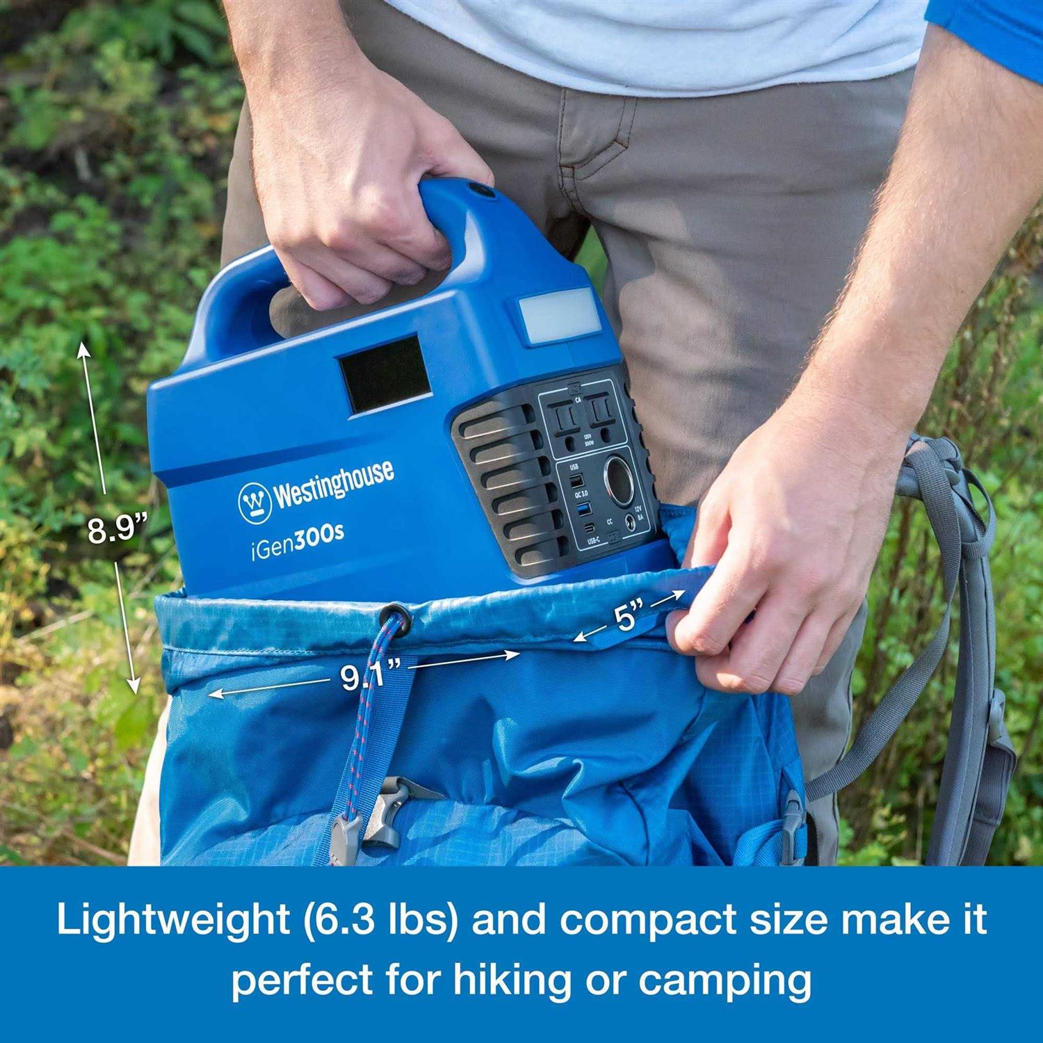 Westinghouse IGEN200S 150/300-Watt Portable Power Station - Inhomebuy