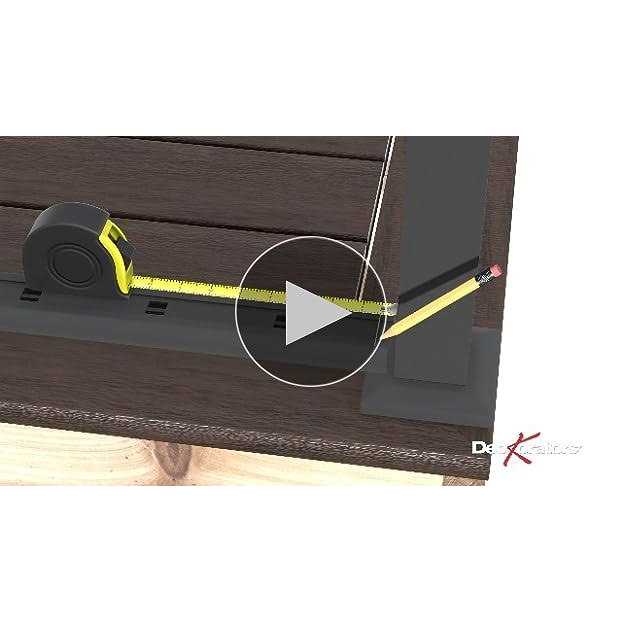 Deckorators Pre-assembled 6-ft x 2.25-in x 3-ft Textured White Aluminum Deck Rail Kit 346951 - Inhomebuy