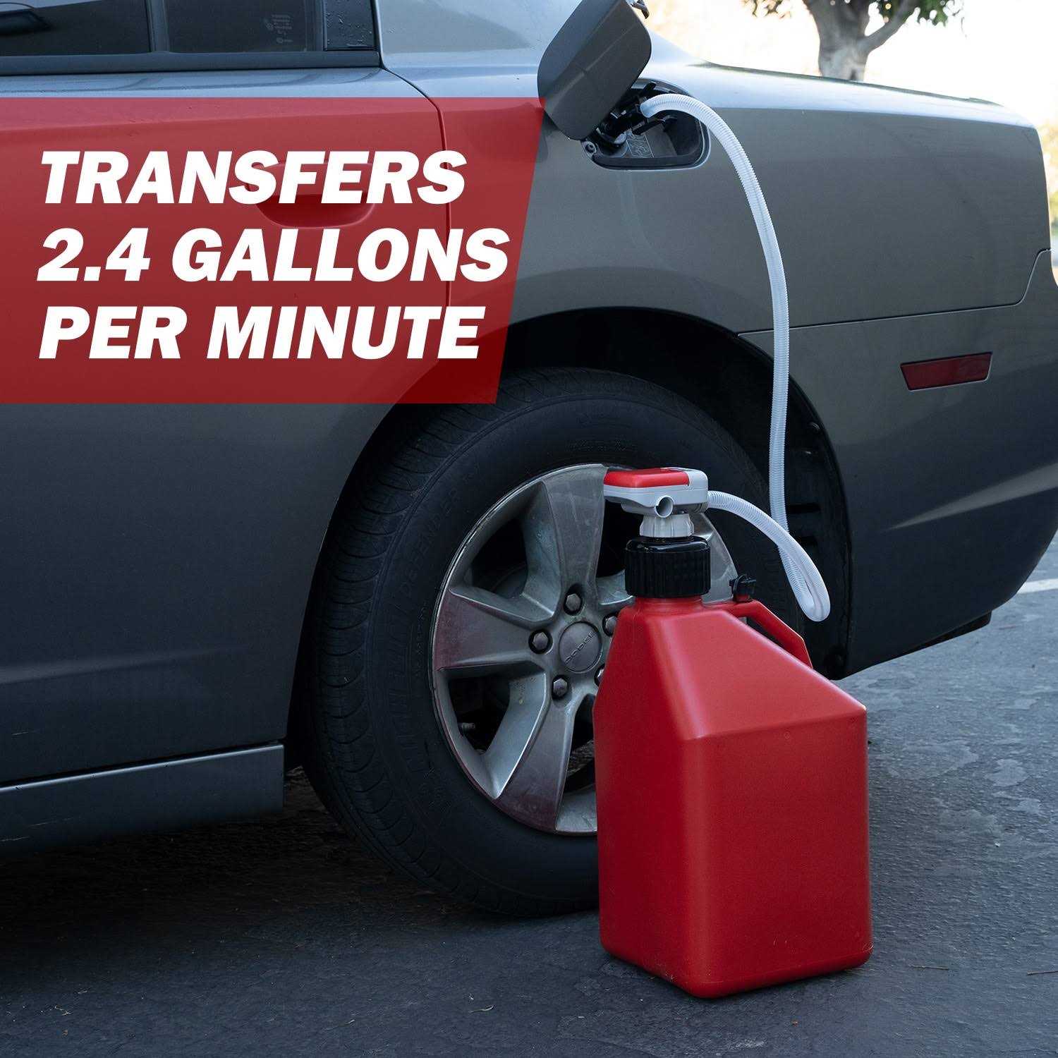 Terapump 20001 Transfer Pump Battery Powered - Inhomebuy