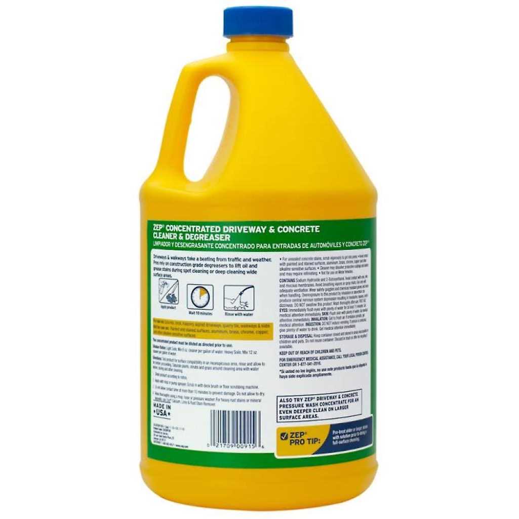 Zep Drain Defense Pipe Build-Up Remover 64 Ounces Zldc64 - Inhomebuy