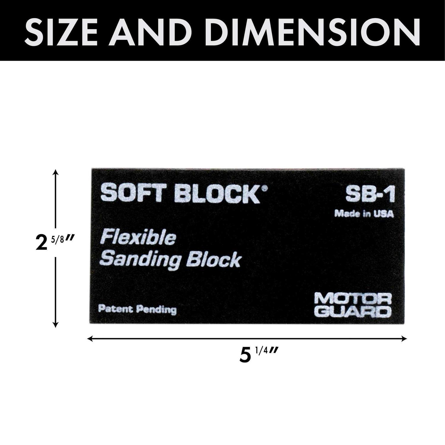 Motor Guard Sanding Block Assortment AP-3 - Inhomebuy