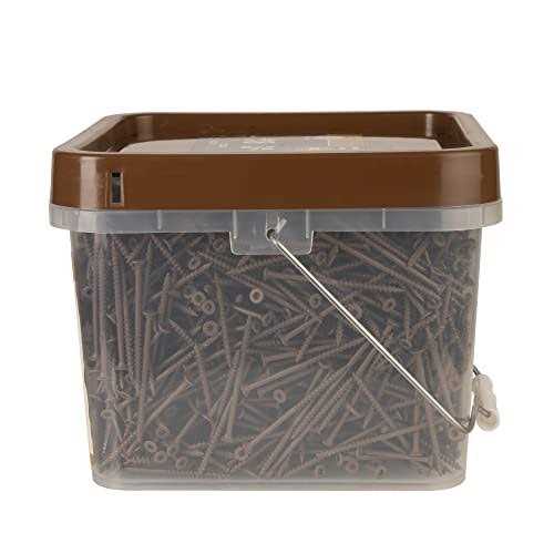 Nuvo Iron Deck Screws Jar #8 x 2 - Inhomebuy