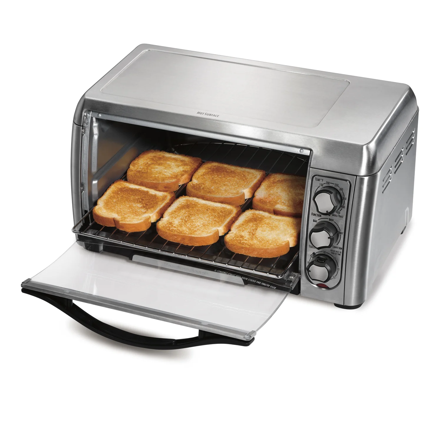 Hamilton Beach Toaster Oven: 6-slice, 12