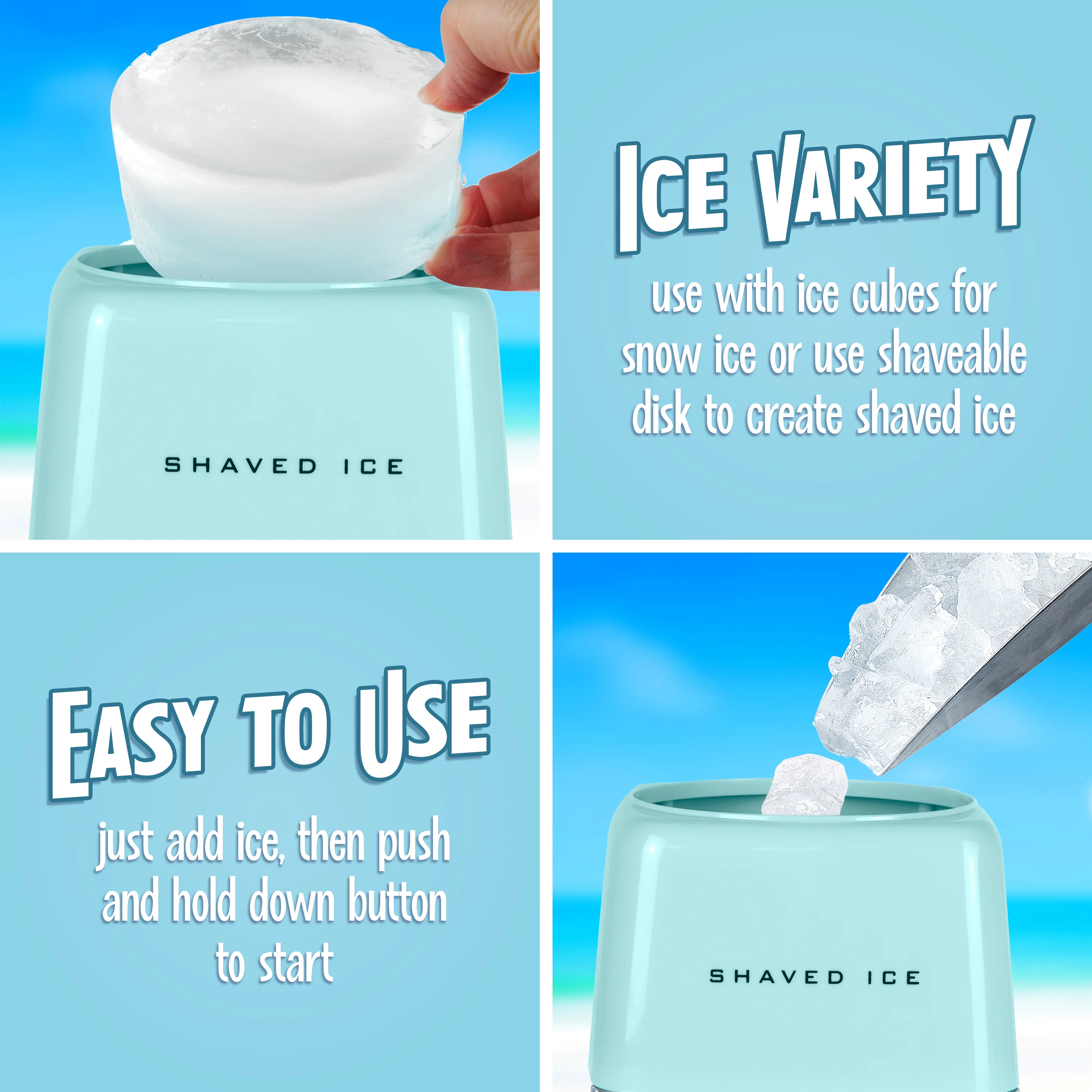 Electric Shaved Ice & Snow Cone Maker - Inhomebuy
