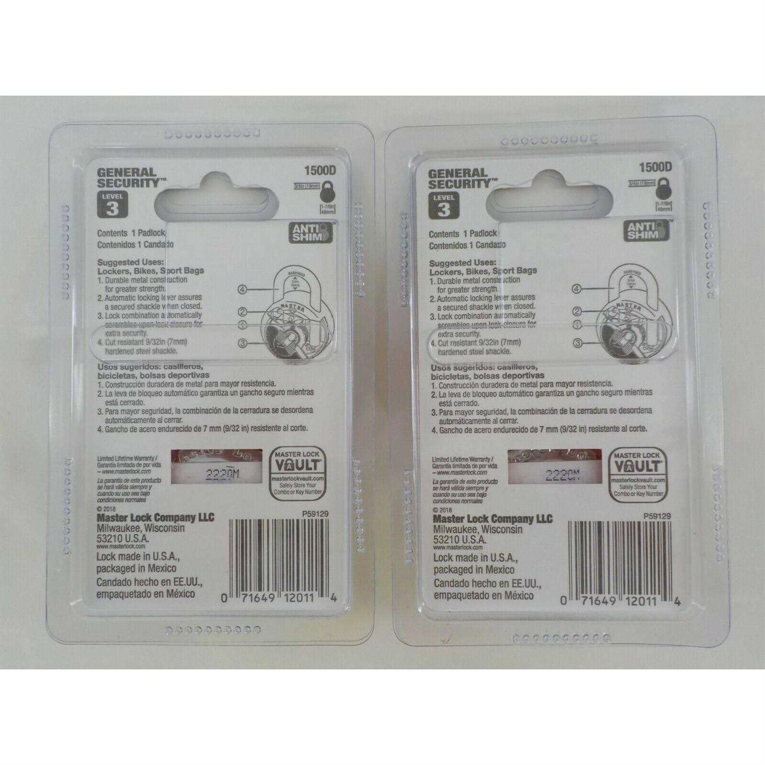 Master Lock Folding Door Security Bar 270D - Inhomebuy