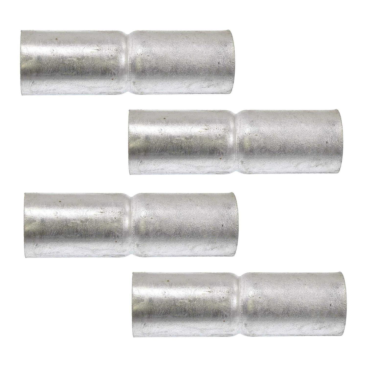 Plum Fittings Aluminum Fence Standard Wall Mount 1 x 1 Rails - Inhomebuy