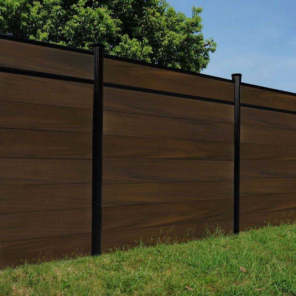 Fortress Building Products Athens Flat Top 4 ft. H Gloss Black Aluminum Fence Gate - Inhomebuy