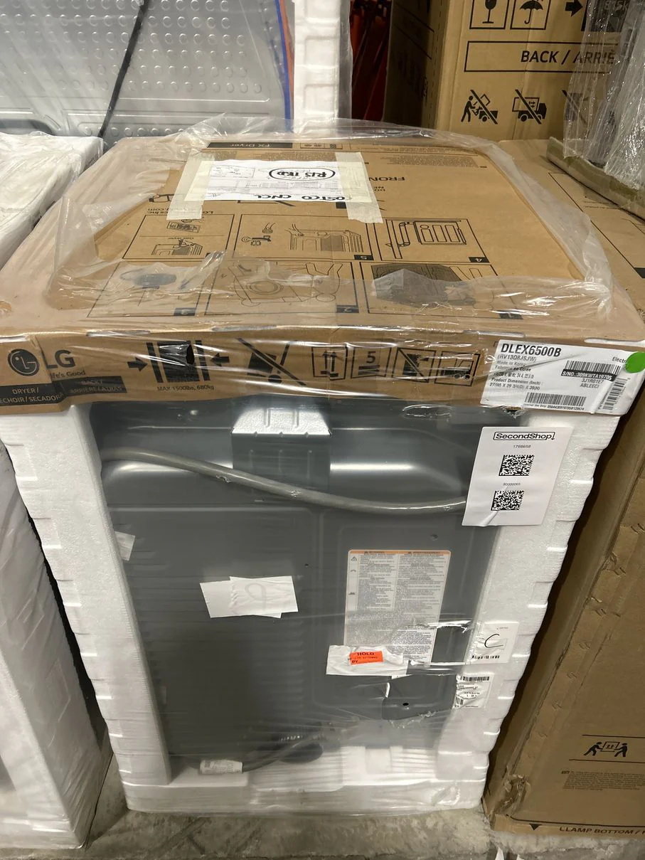 LG 4PC LAUNDRY 6500/WM6500HBA/DLEX6500B/WDP6B X2 - Inhomebuy