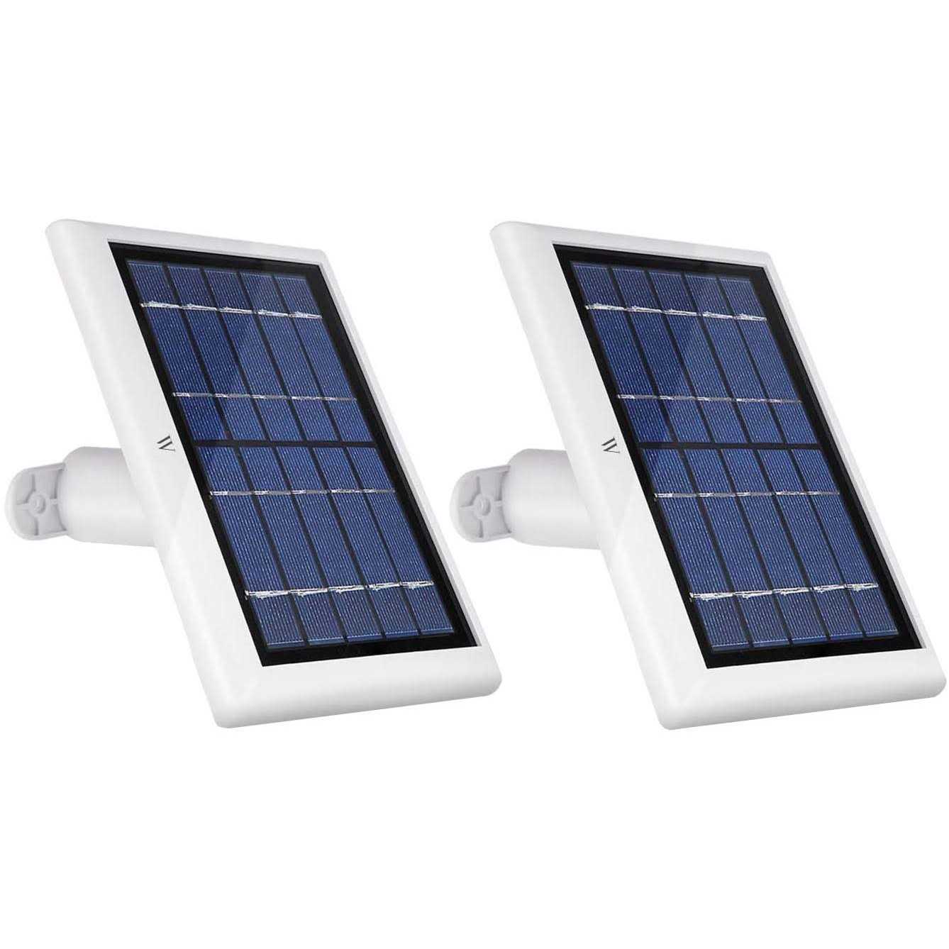Wasserstein Solar Panel Compatible with Ring Spotlight Cam Battery & All-New Stick Up Cam Battery - Inhomebuy