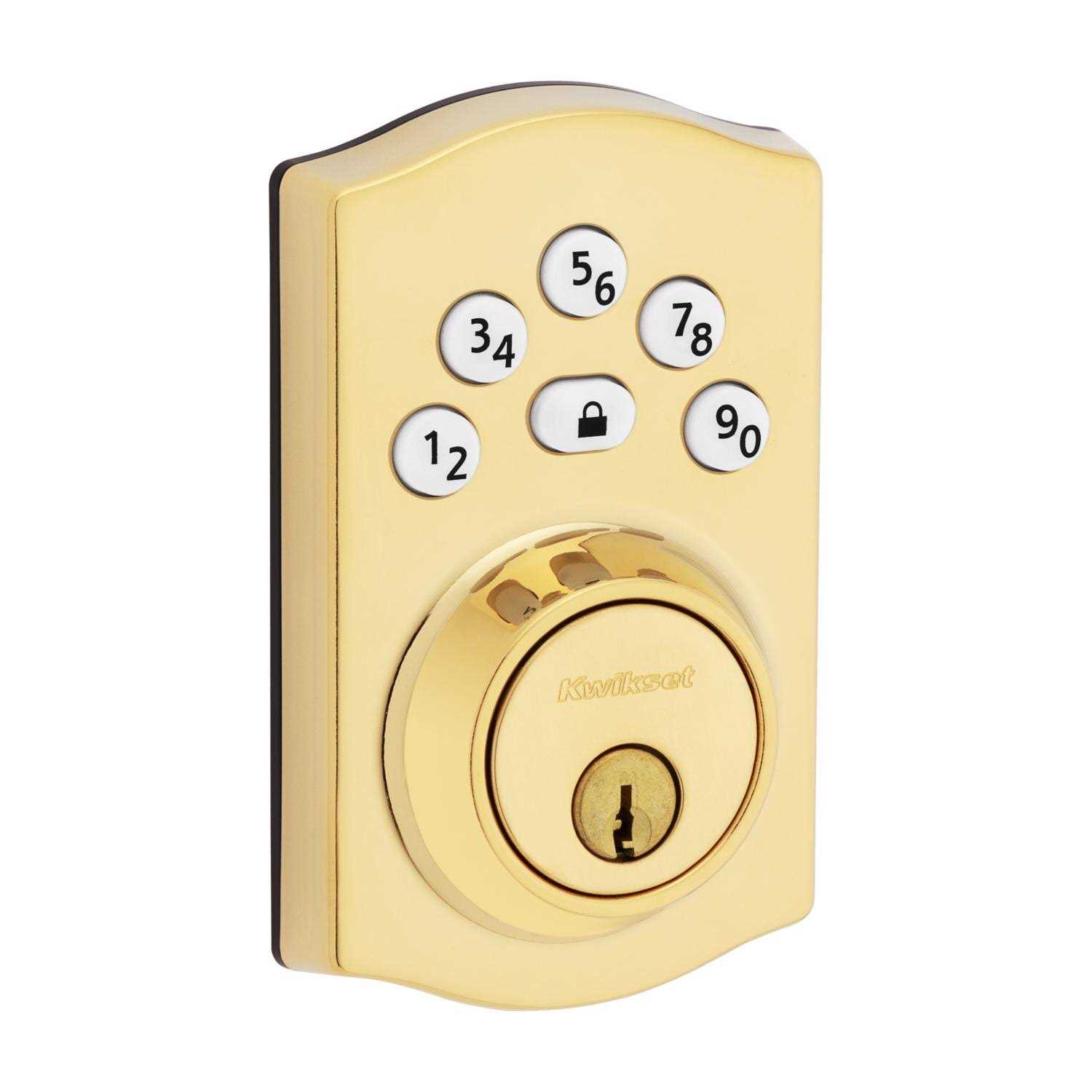 Kwikset Powerbolt 250 Keypad Electronic Lock - Inhomebuy