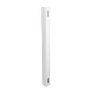 Weatherables 5 in. x 5 in. x Vinyl Fence Post - Inhomebuy
