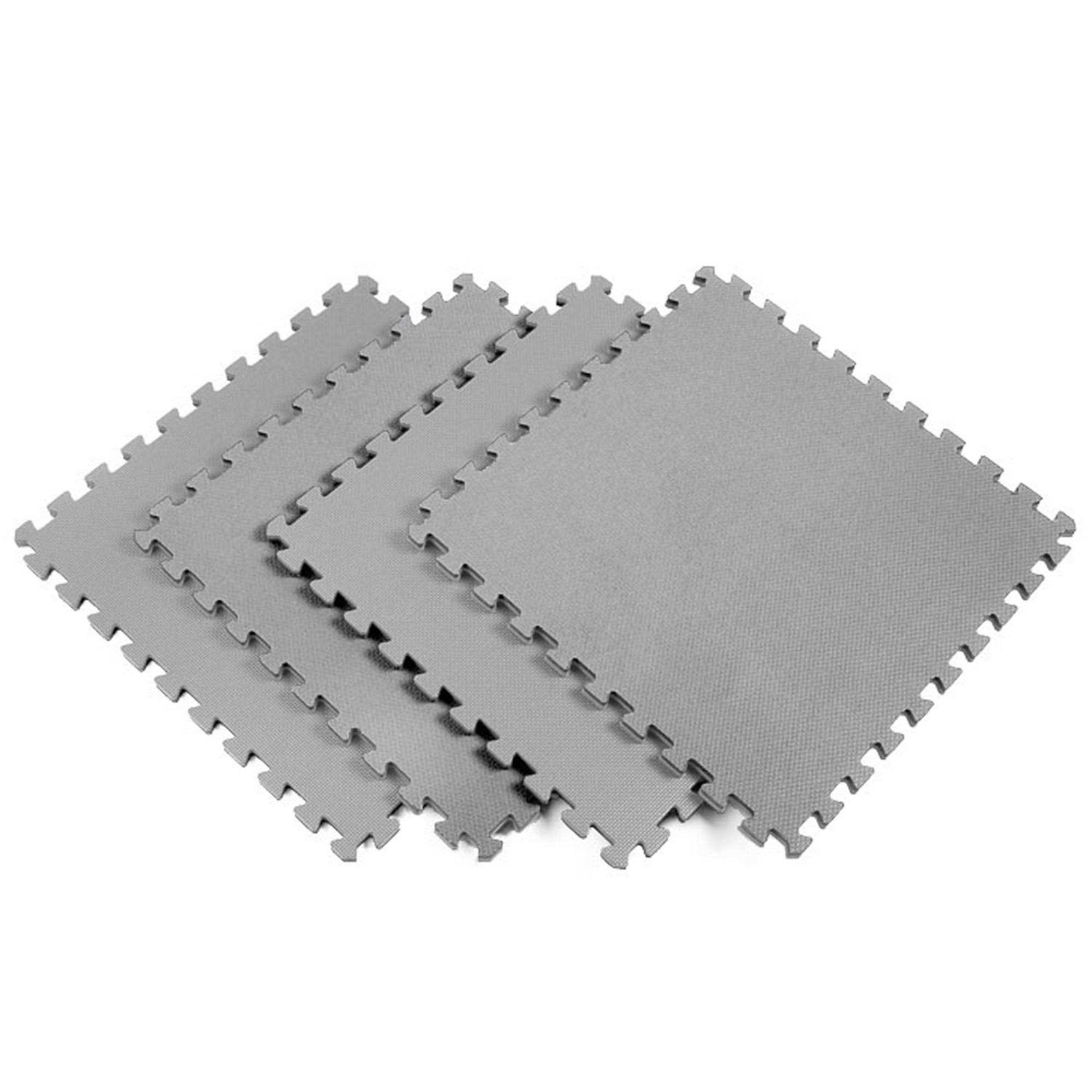 Norsk Solid Color Foam Mats – Eva Foam Interlocking Tiles - Inhomebuy