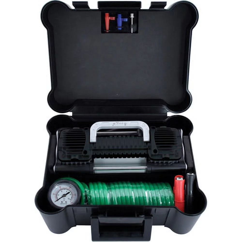 Heavy Duty 2X Pro Power Tire Inflator/Compressor - 40026 - Inhomebuy
