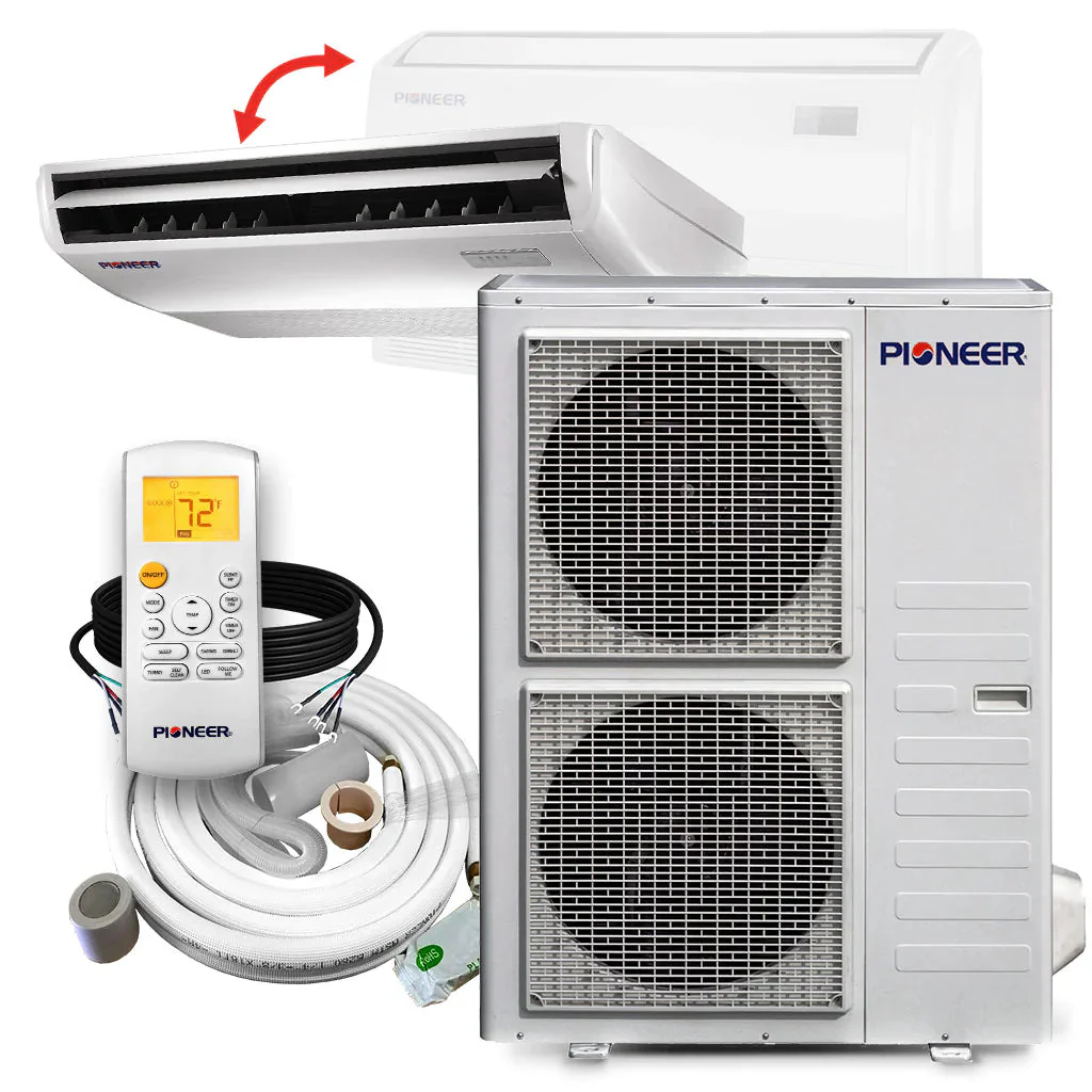Pioneer® 12,000 BTU 21.5 SEER Floor Console Mini-Split, FYB012GMFILCAD-25 - Inhomebuy