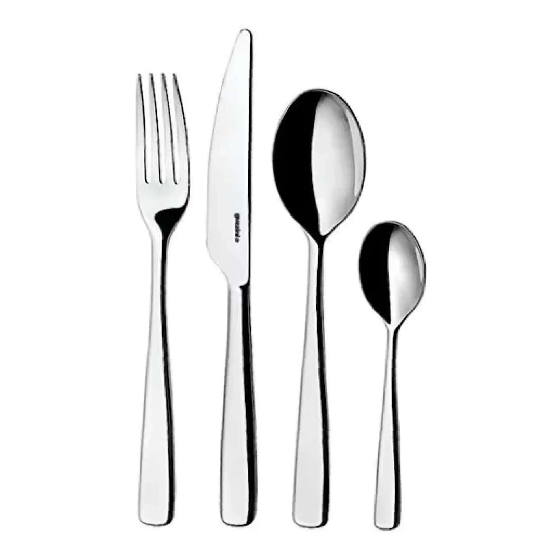 24-Piece Cultery Set Steel - Inhomebuy