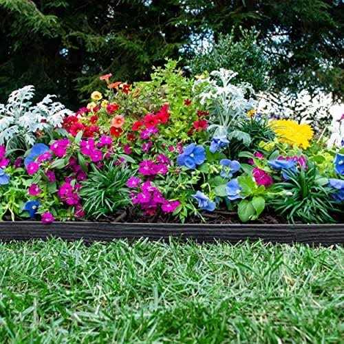 EasyFlex 10-Pack 8-in Black Plastic Edging Stake - Inhomebuy