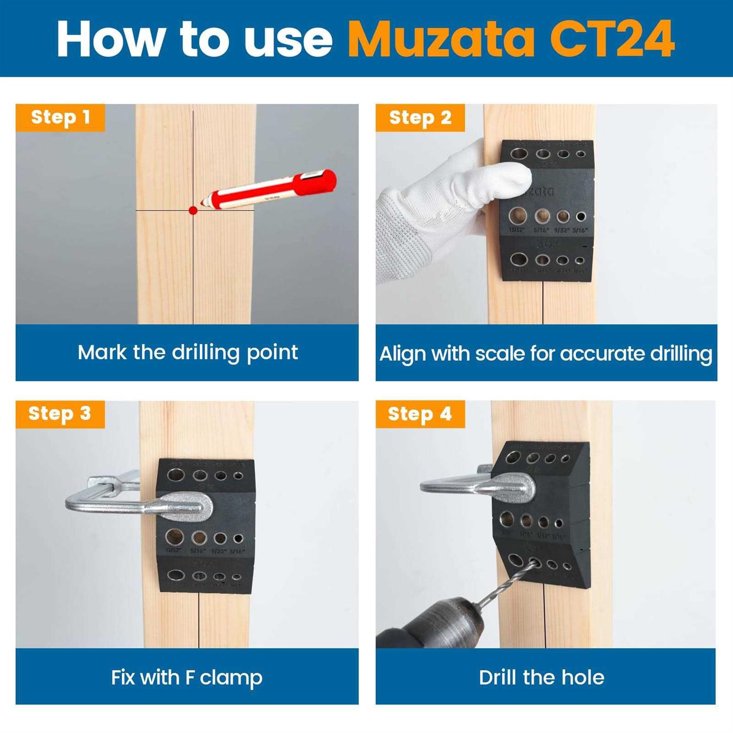 Muzata Level drilled Cable Railing Post 36x2x2 Adjustable Top Level Line Post Top Mount Stainless Steel - Inhomebuy