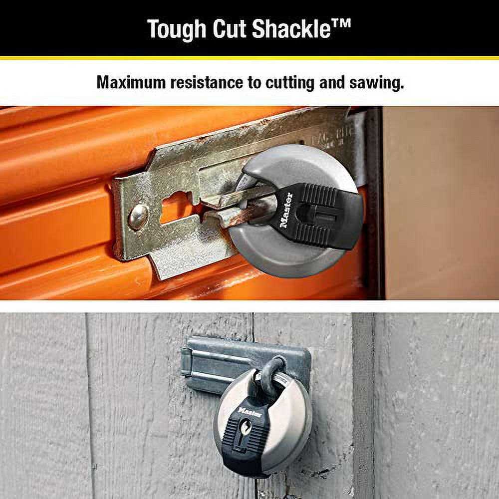 Master Lock M176XDLHHC Magnum Zinc Die-Cast Padlock - Inhomebuy