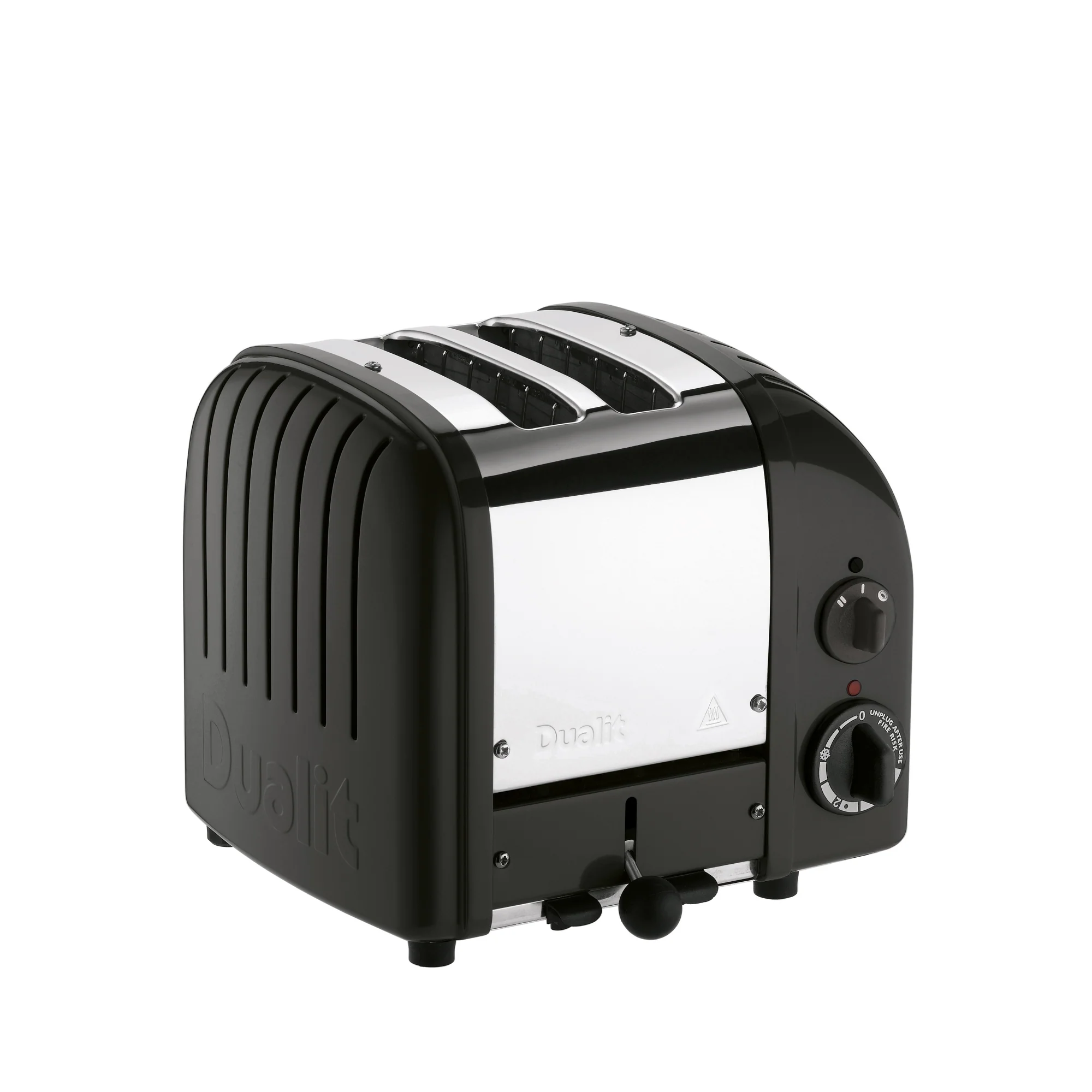 Dualit New Generation Classic 2-Slice Toaster in Matte Black - Inhomebuy