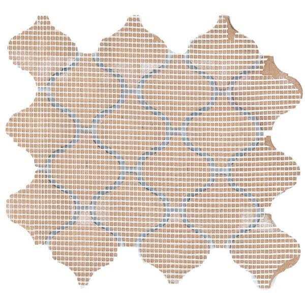 Daltile LuxeCraft Gloss 11 in. x 12 in. Glazed Ceramic Arabesque Mosaic Tile - Inhomebuy