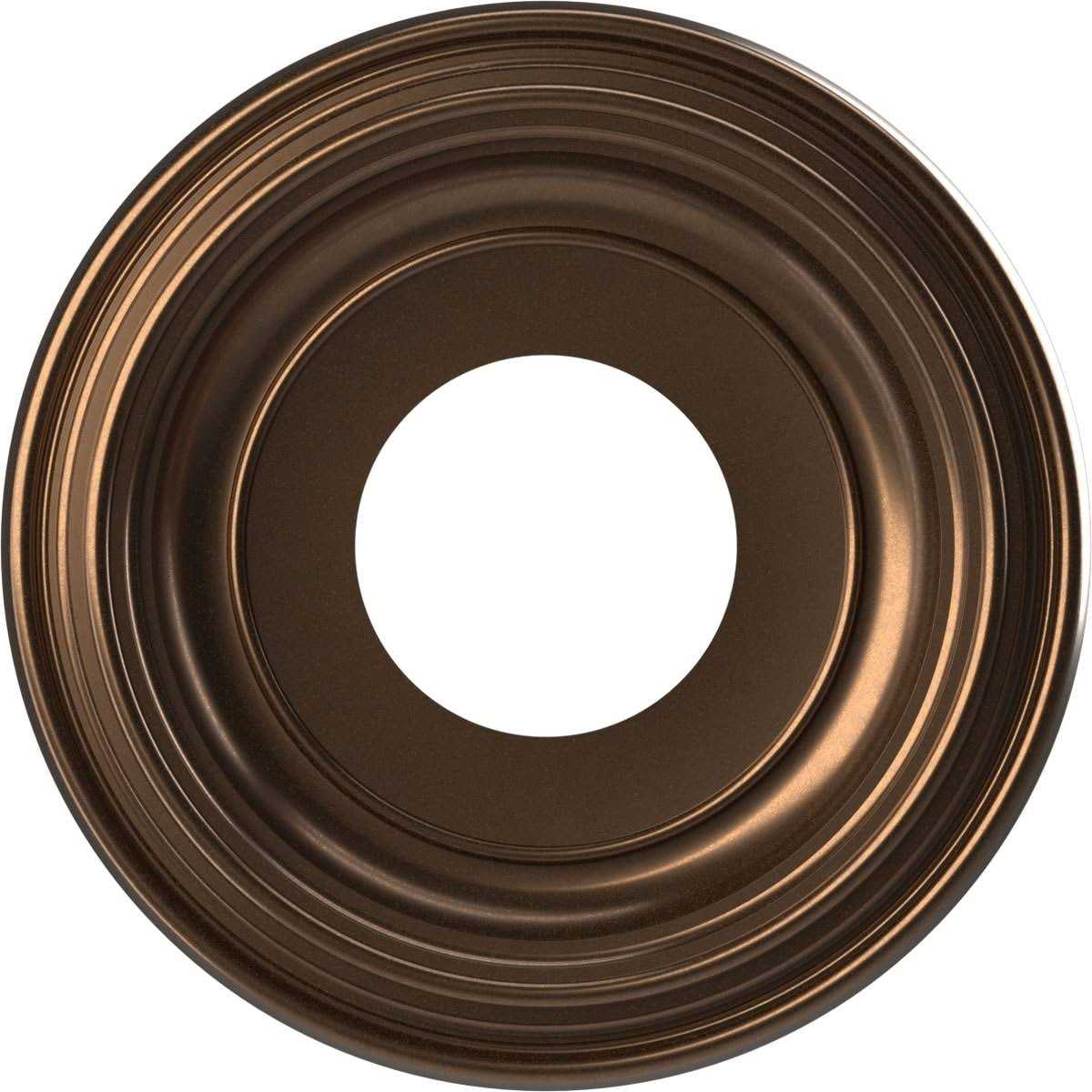 Ekena Millwork 3 1/2ID x 1 Traditional Thermoformed PVC Ceiling Medallion - Inhomebuy