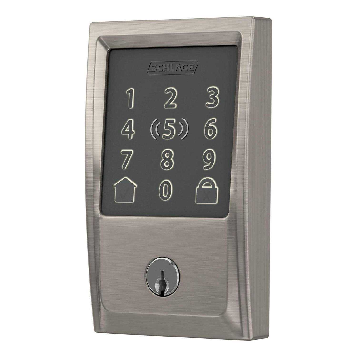 Schlage Be499cen622 Encode Plus Smart WiFi Century Trim Deadbolt - Inhomebuy