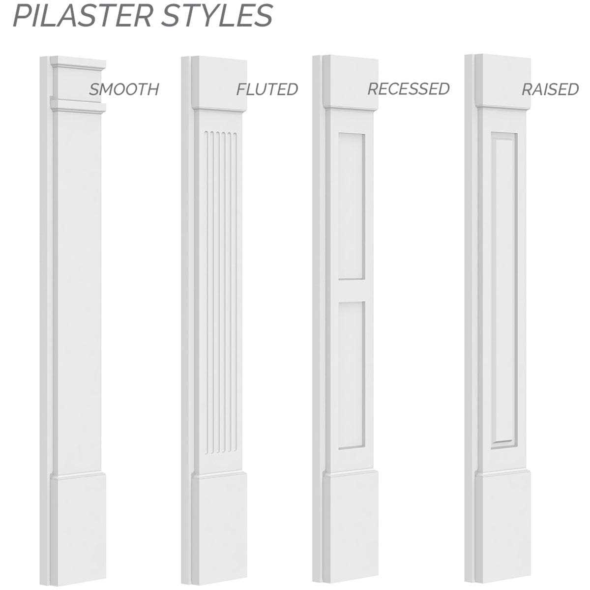 Ekena Millwork Peaked Newel Post Cap for 8 Newel Post NPC08X08P - Inhomebuy