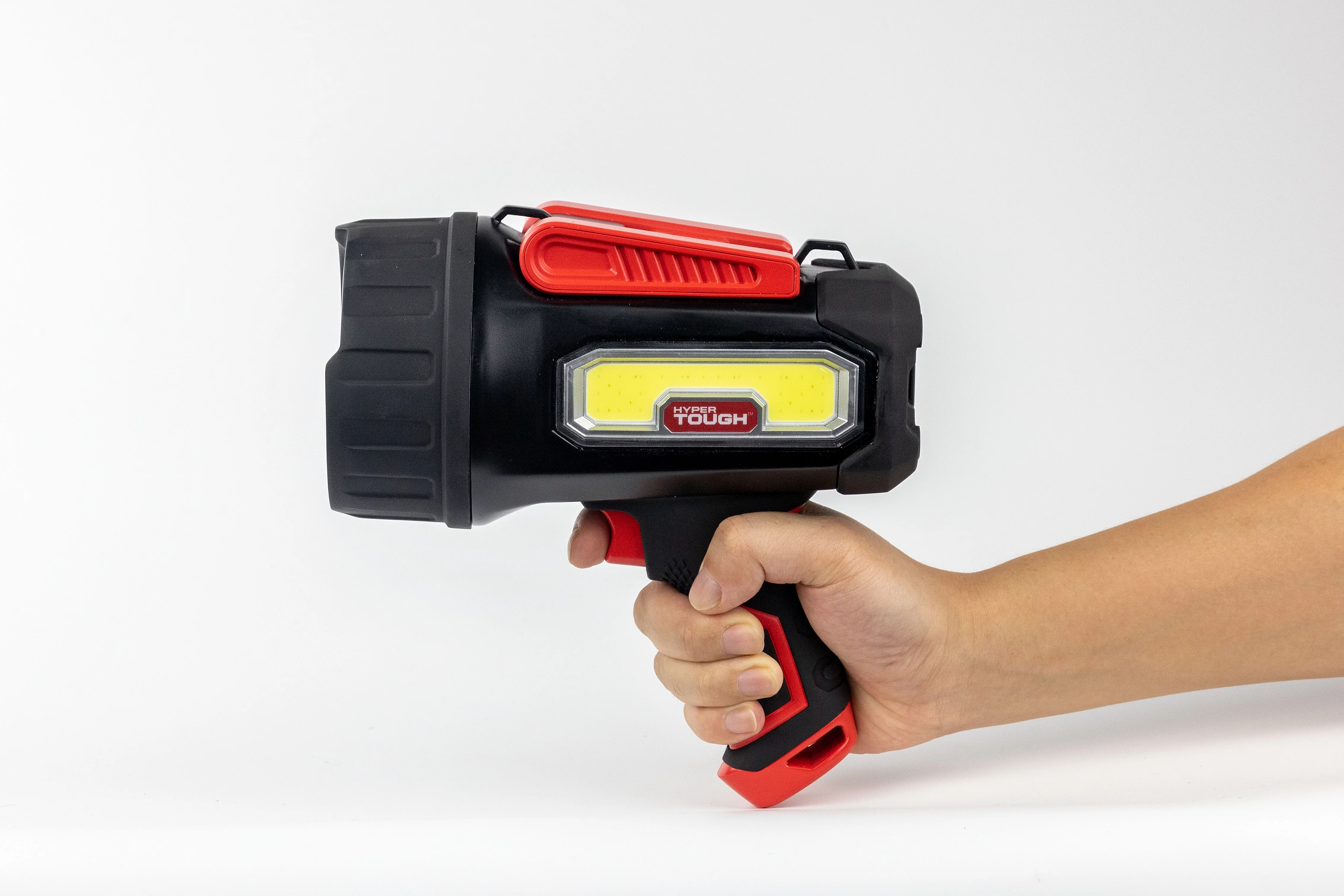 Hyper Tough 1800 Lumens Led Spotlight with Power Bank Function & Plastic Body - Inhomebuy