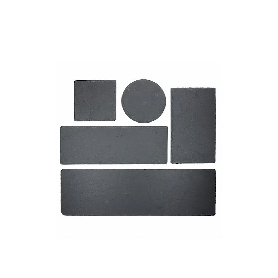 Rectangular Plates 38x26cm Olly Ardesia - Inhomebuy