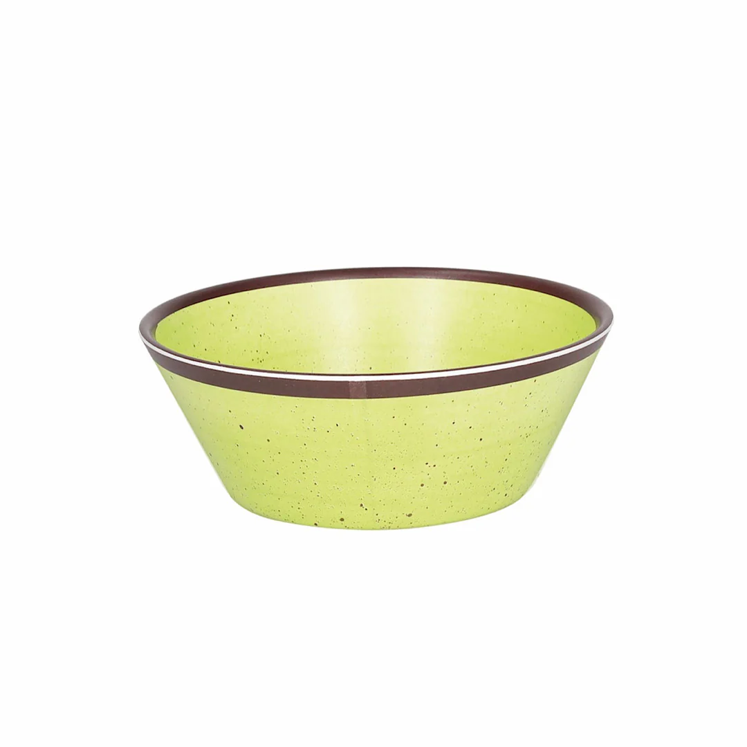 Melamine Salade Bowl 20cm Show Plate Arancio - Inhomebuy