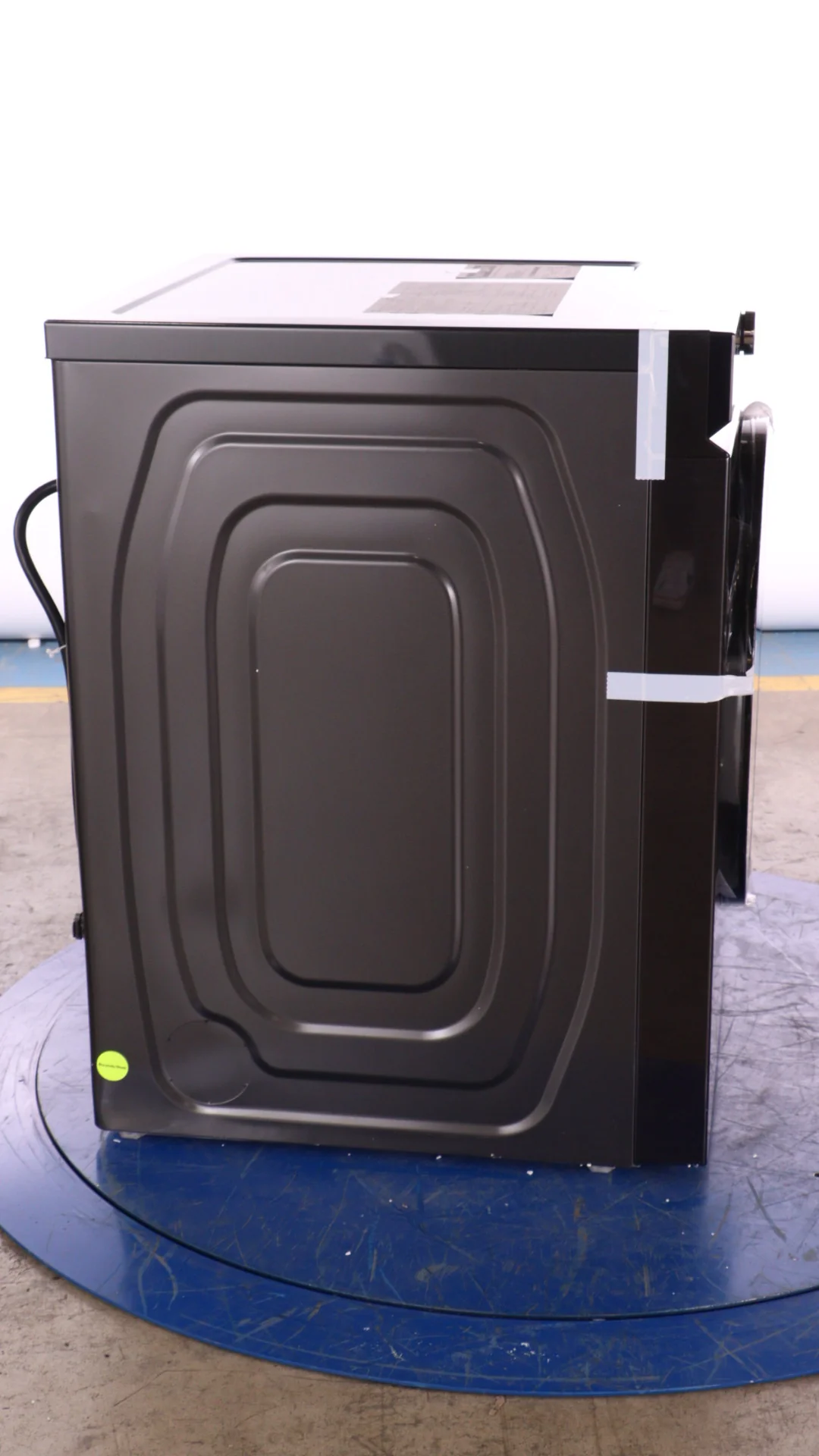 SAMSUNG BESPOKE 27 IN. 7.5 CU. FT. BLACK STAINLESS STEEL ELECTRIC DRYER WITH SUPER SPEED DRY - DVE46 - Inhomebuy