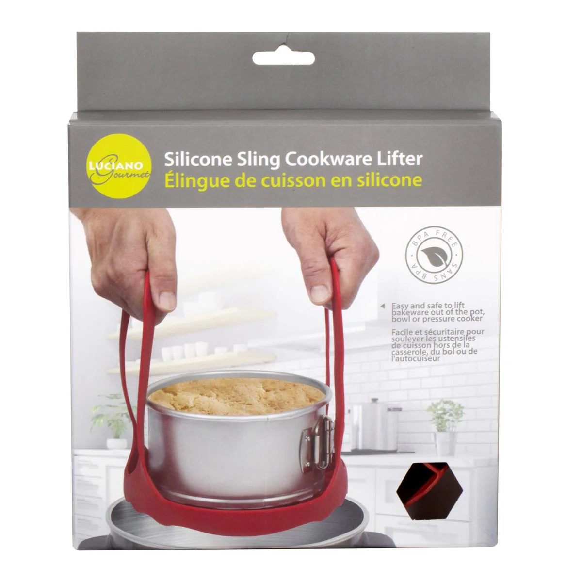 L. Gourmet Silicone Sling Cookware Lifter | 70901 - Inhomebuy