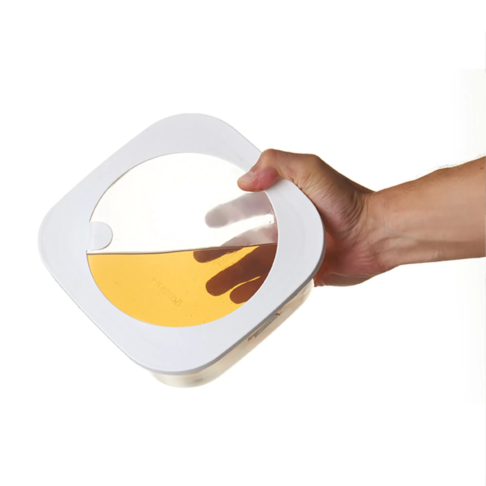 STORE&MORE GLASS Set of 3 hermetic glass containers for fridge/freezer/microwave oven - Inhomebuy