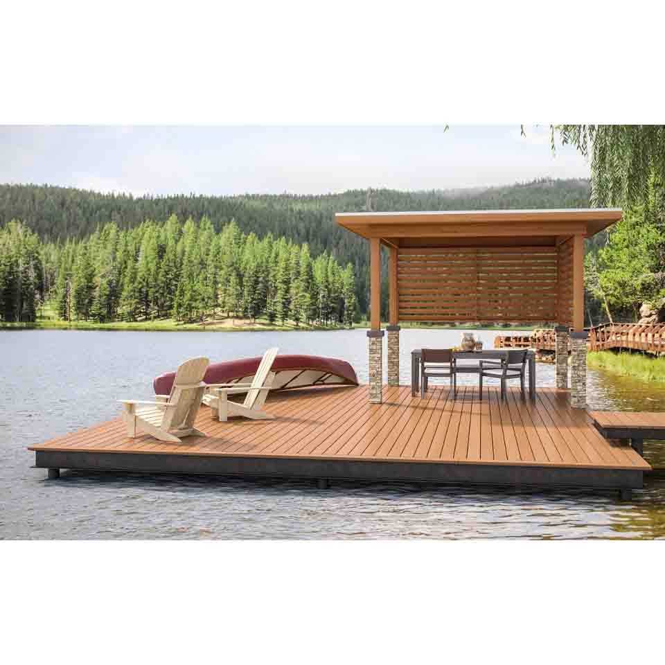 Deckorators Grab and Go 6-ft x 2.75-in x 36-in White Composite Deck Stair Rail Kit 402502 - Inhomebuy